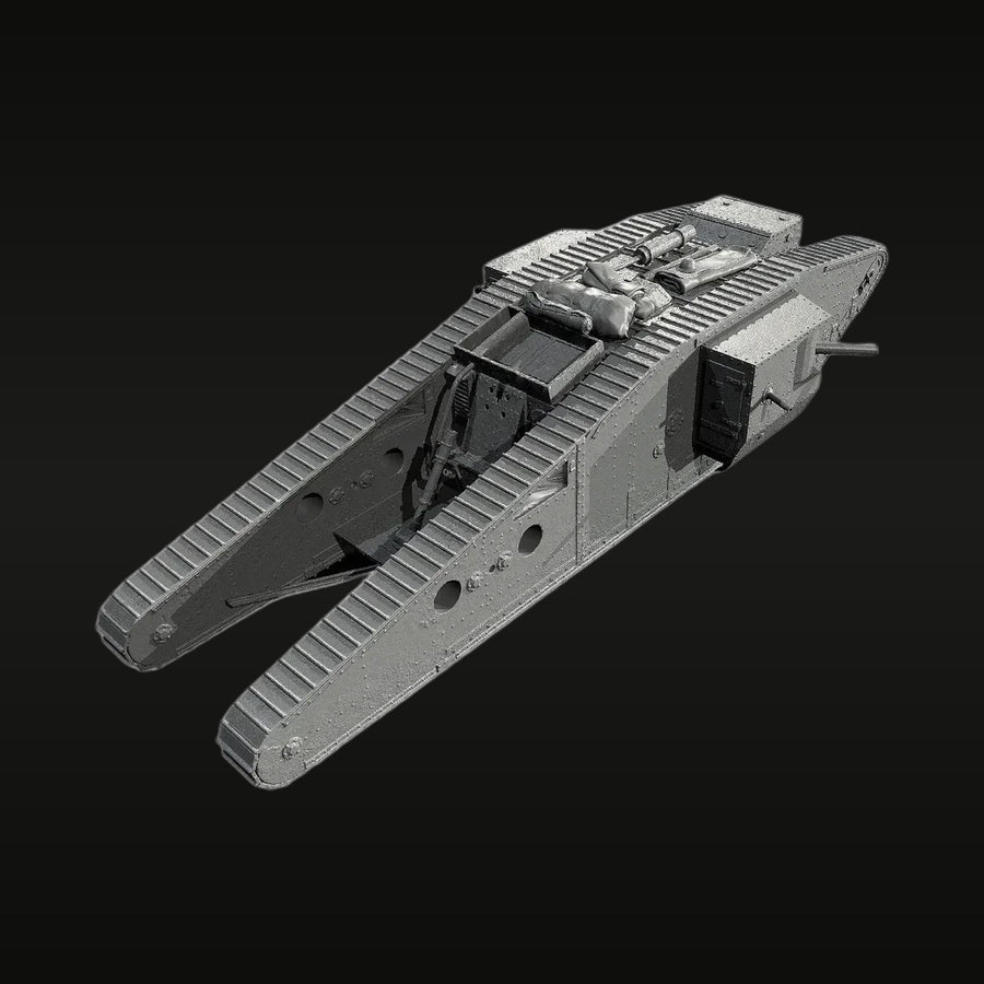 WWI British Mark V Tank 1/35 Resin Vehicle Kit - unpainted resin model kit
