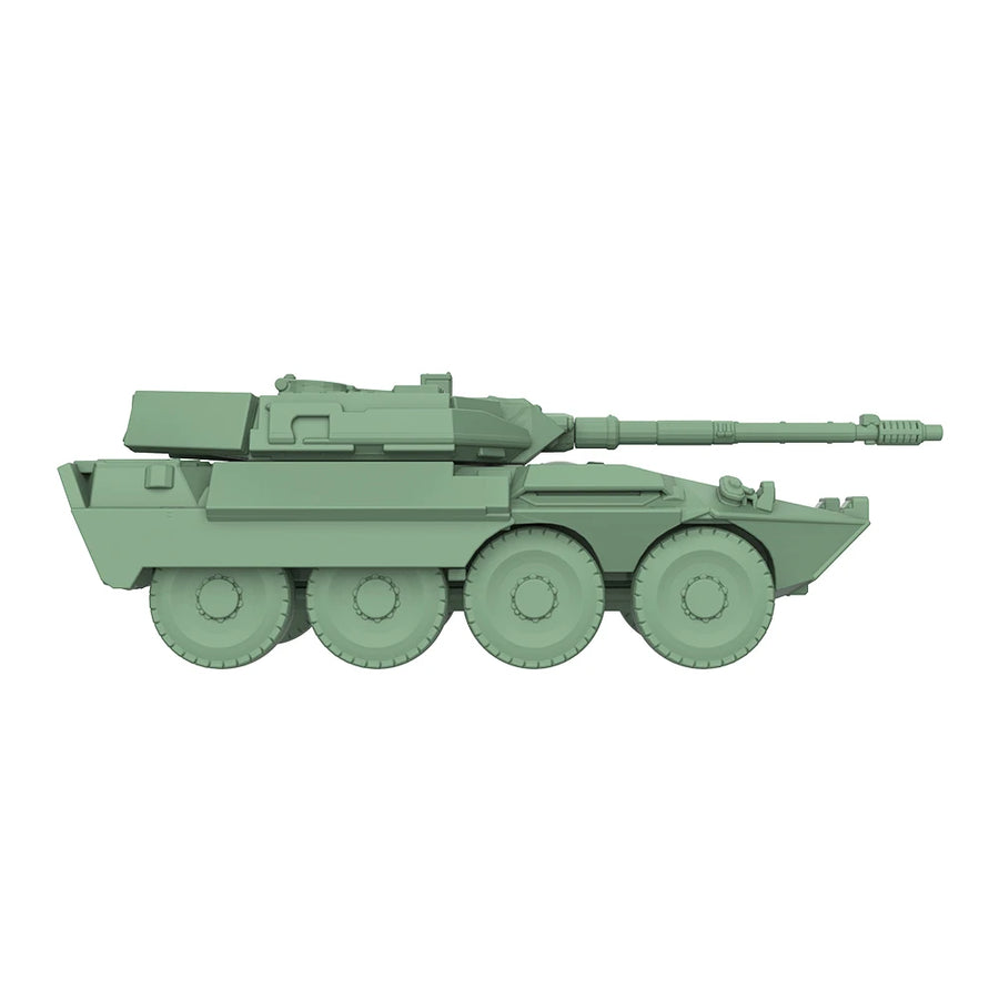 Modern B1 Centauro 8-Wheel Tank Destroyer 1/56 Resin Vehicle Kit - resin model view 3