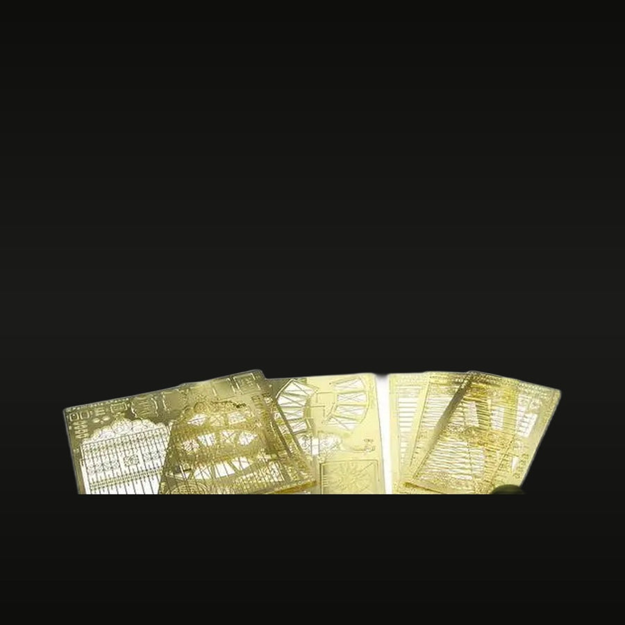 Park Gate & Fence Section 1/35 Resin Diorama Terrain Kit - unpainted resin model kit