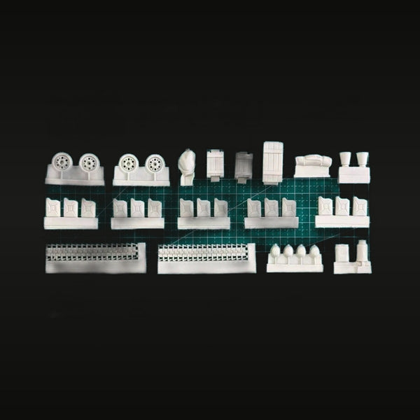WWII German StuG III Ausf. G Stowage Set 1/48 Resin Accessory Kit