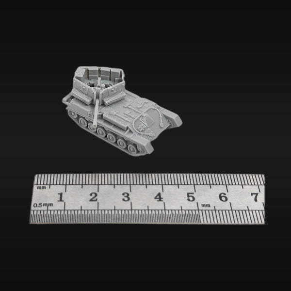 WWII Soviet ZSU-37 Self-Propelled Gun 1/144 Resin Vehicle Kit
