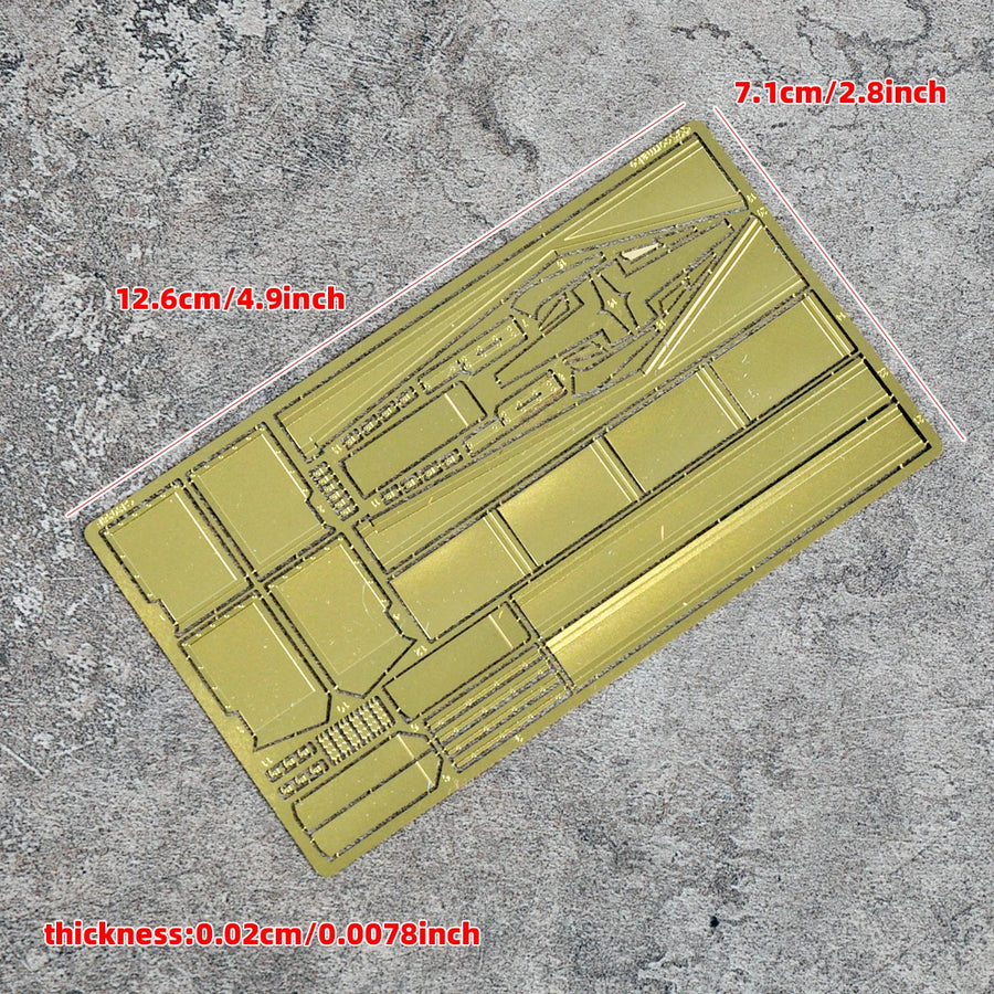 1/35 Photo Eatch PE Scale Model Kit Material Metal ISU-122/152 Tank Fender Modified Parts Part Accessory Models