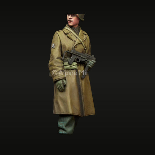 WWI British Soldier with Rifle 1/35 Resin Figure