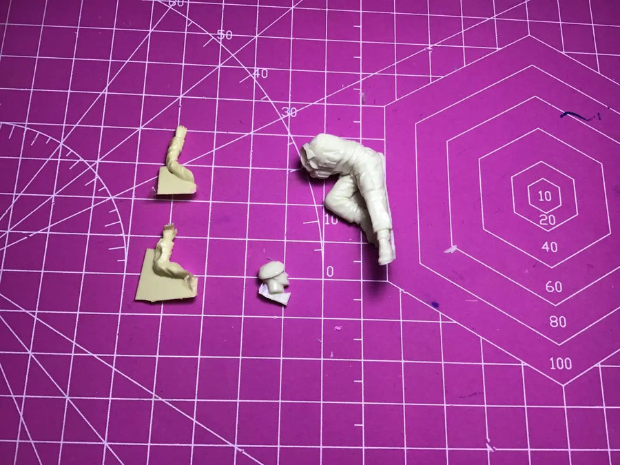 1/35 Resin Model Figure Gk，Unassembled and Unpainted Kit