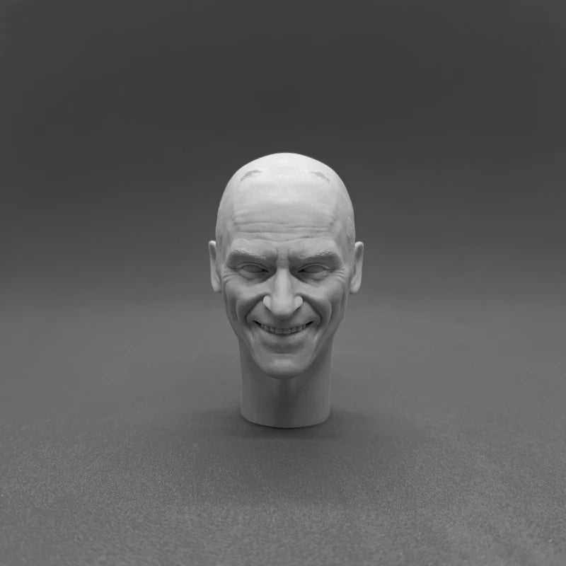 1/6 Scale Resin Diecast Head Sculpture Model American Actor Joaquin Head Carving Fit 12'' Action Figure Unpainted