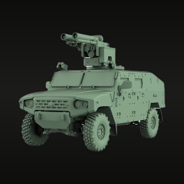 South Korean K-153C Armoured Vehicle 1/144 Resin Model Kit