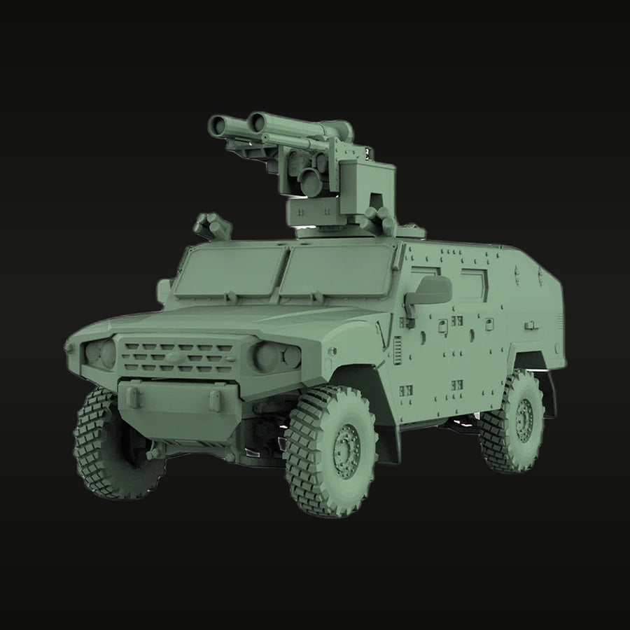 South Korean K-153C Armoured Vehicle 1/144 Resin Model Kit - unpainted resin model kit