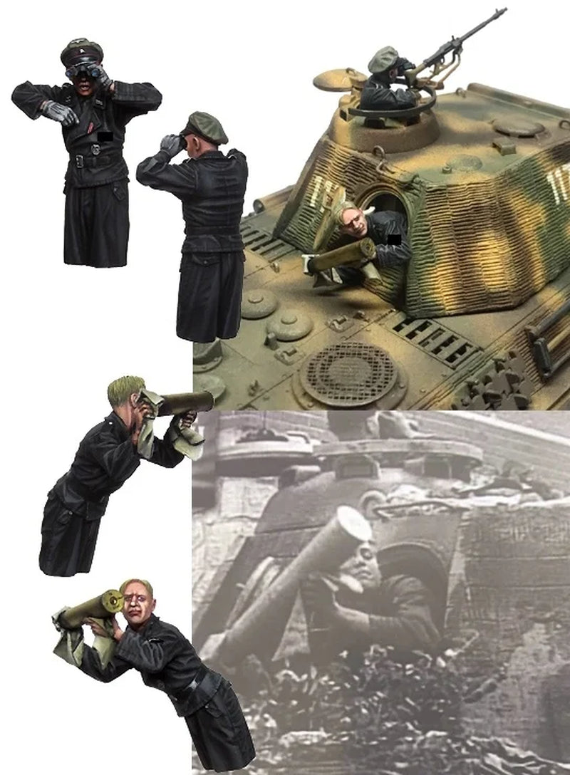 1/35 Resin Model Figure GK, Military Theme ，Unassembled and Unpainted Kit