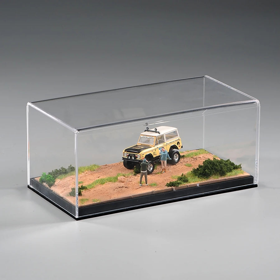 ANT Wild Withered Grass Scene Platform with Cover Suitable for 1/64 and 1/43 Car Models Miniature Figure Model Scene Accessorie