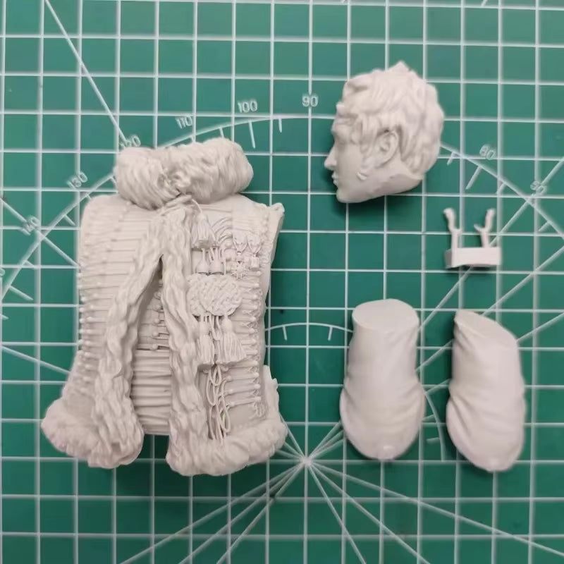 General Lasalle Napoleonic French Cavalry Officer 200mm Resin Bust — resin model kit, unassembled and unpainted