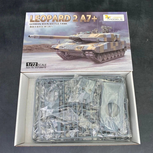 Leopard 2A7+ German Main Battle Tank 1/72 Resin Model Kit