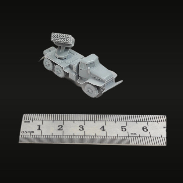 Soviet BM-21 Grad Multiple Rocket Launcher 1/144 Resin Model Kit