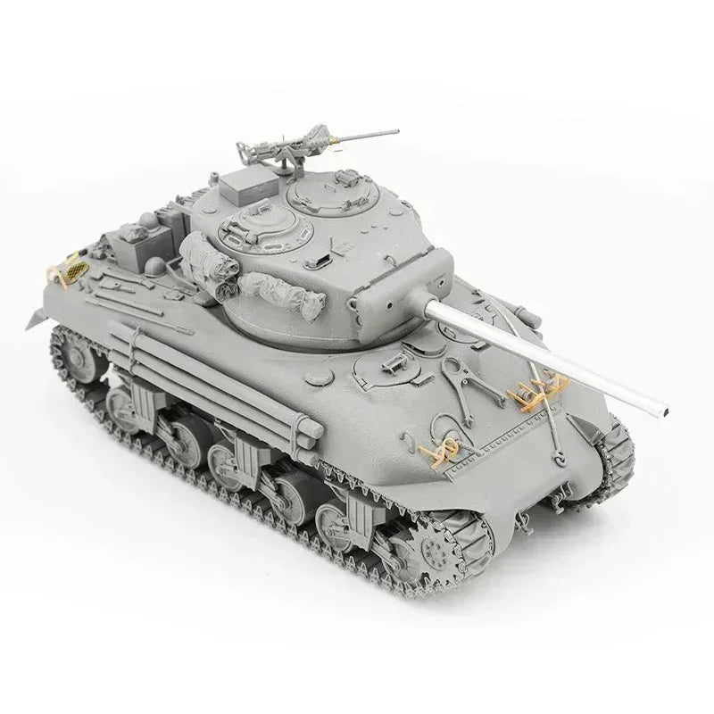 WWII US M4A1 Sherman 76mm Tank 1/35 Resin Vehicle Kit - resin model view 5