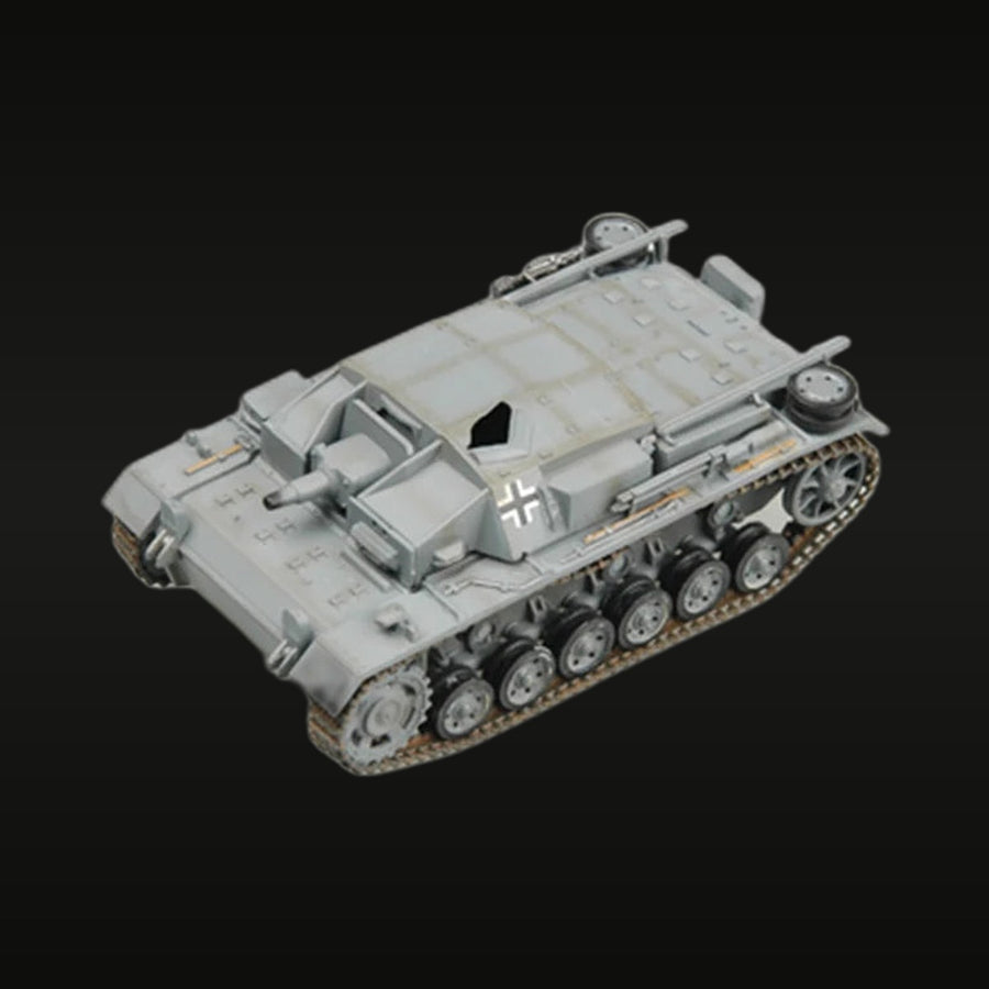 WWII German StuG III Ausf C Assault Gun 1/72 Resin Vehicle Kit - unpainted resin model kit