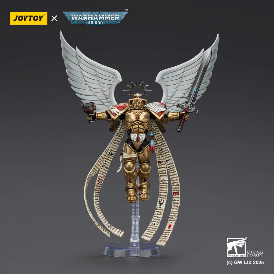 Warhammer 40K 1/18 Blood Angels the Sanguinor with Encarmine Broadsword Soldier 12.5CM Figurine Action Figure Model Dolls