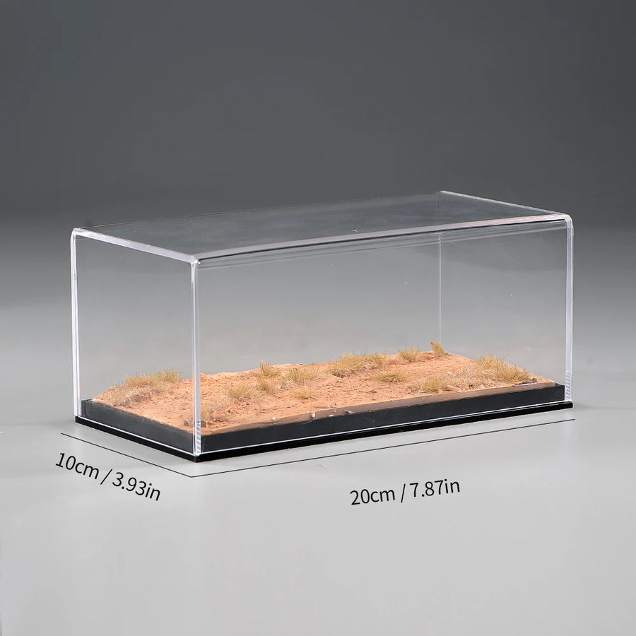 ANT Wild Withered Grass Scene Platform with Cover Suitable for 1/64 and 1/43 Car Models Miniature Figure Model Scene Accessorie