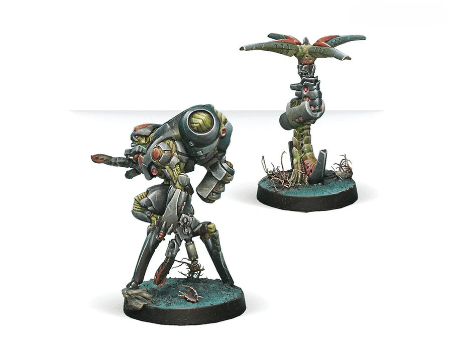 Cast Resin Model Assembly Kit, GK, Ikadron Batdroids & Imetron, Unpainted