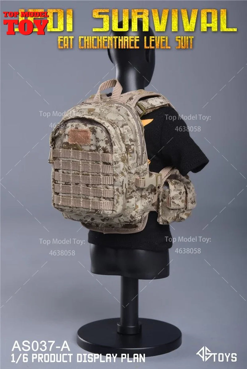 Modern Tactical Operator Bust with Body Armor & MOLLE Gear 1/6 Resin Kit - resin model view 5