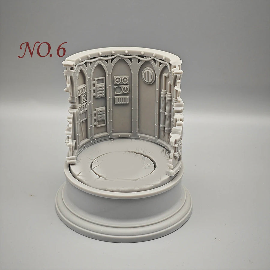 1/35 3D Printing Model Base Model Scene Platform Scene Production DIY Modeling Diorama Kit Hobby Production