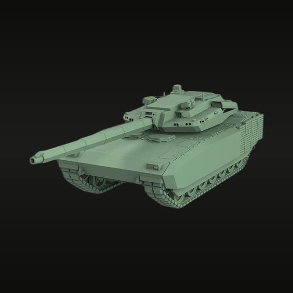Modern German Leopard 2A5/A6 Main Battle Tank 1/72 Resin Vehicle Kit