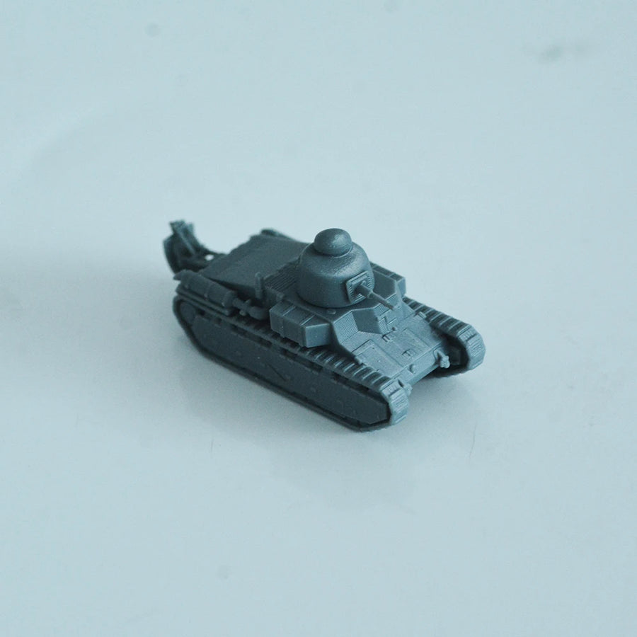 SS657 1/144 1/700 1/200 1/350 Military Model Kit France Chare D1 Light Tank Miniature Static Model War Games