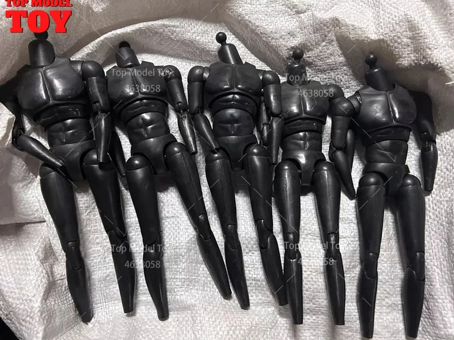 Defective 1/6 Scale Super Flexible Joints Male Body with Muscle Strong Soldier No Hands Feet 12'' Action Figure Dolls Toys