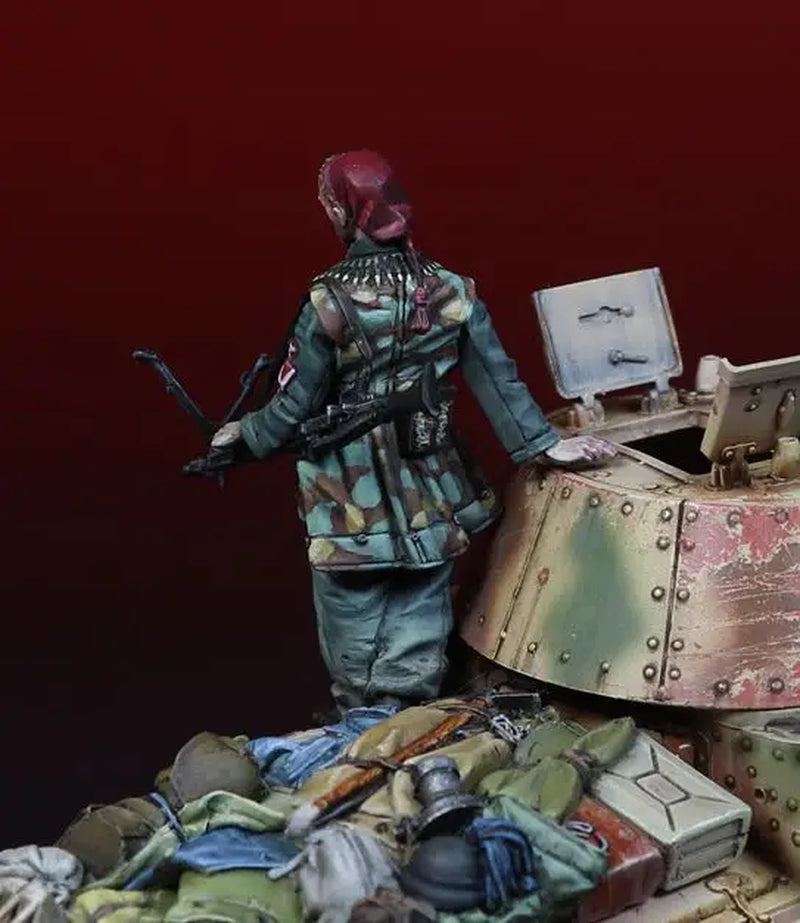 1/35 Resin Model Figure Gk，Unassembled and Unpainted Kit