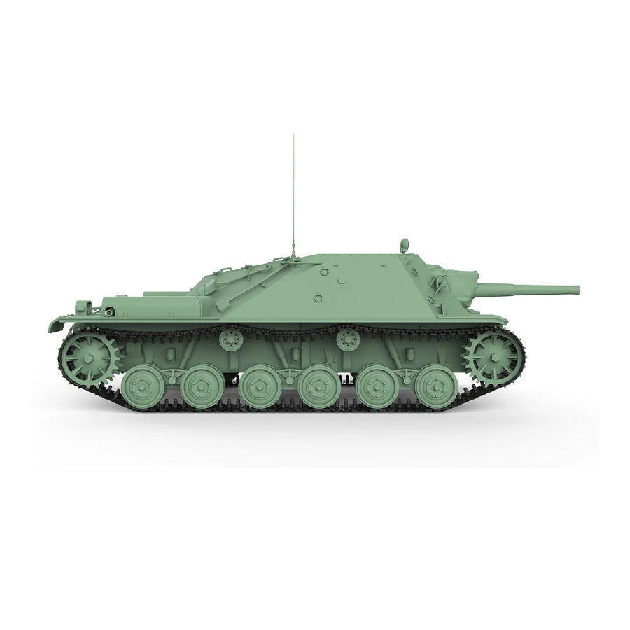 WWII German Jagdpanzer 38 (Hetzer) Tank Destroyer 1/56 Resin Vehicle Kit - resin model view 5