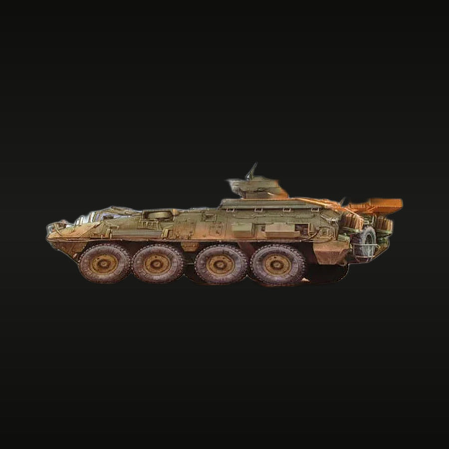 Modern BTR-80/82 Wheeled Armored Personnel Carrier 1/35 Scale Resin Kit - unpainted resin model kit