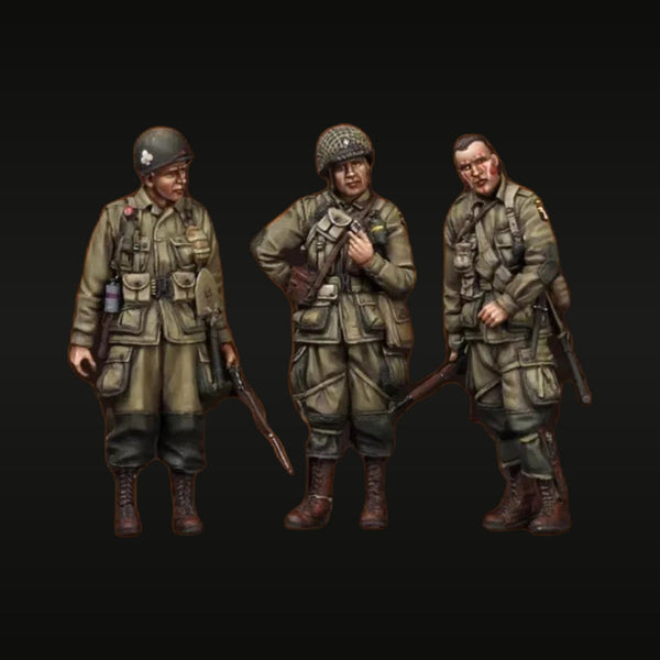 WWII Soviet Infantry Squad 1/35 Resin Figure Kit