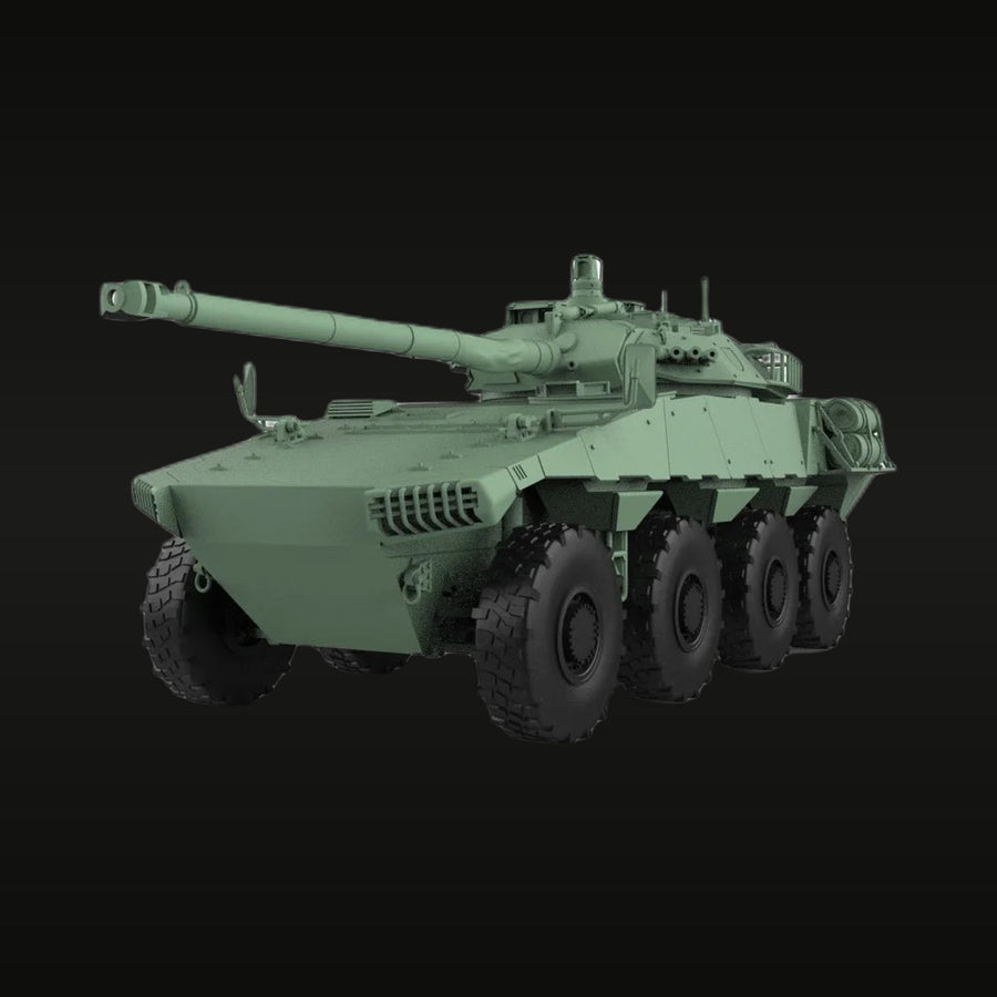 Modern French VEXTRA 105 6-Wheel Armored Car 1/35 Resin Vehicle Kit - unpainted resin model kit