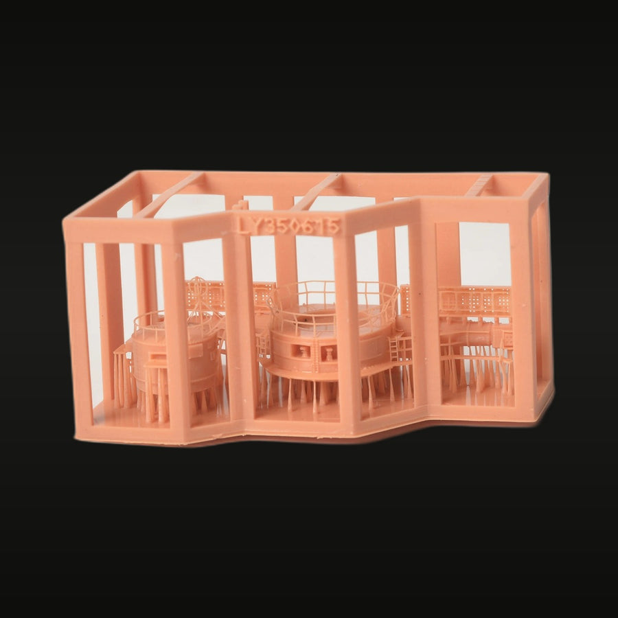WWII Japanese Yamato-Class Battleship Superstructure Tower 1/200 Resin Ship Kit - unpainted resin model kit
