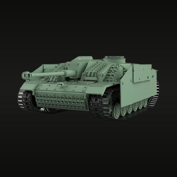 WWII German StuG III Ausf.G Assault Gun 1/48 Resin Vehicle Kit