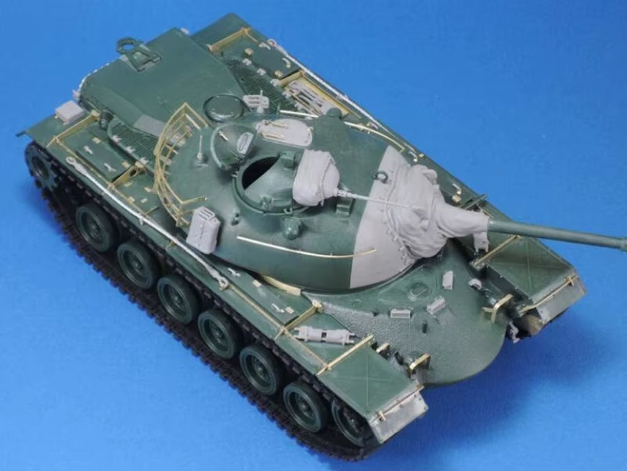 1/35 Scale Die-Cast Resin Model Assembled Kit M48A2/A2C Tank Detailing Set (No Tank) Unassembled and Unpainted