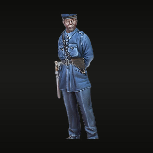 WWII French Gendarme Officer 1/35 Resin Figure Kit