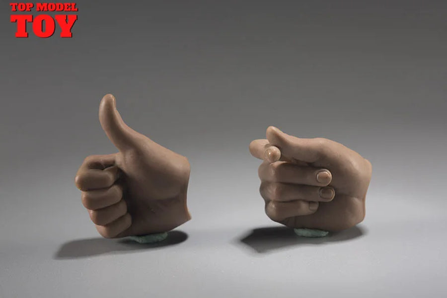 ACG-43 1/6 Hand Gestures Model 7 Pairs Wheat Hand Shape Body Accessories Fit 12'' Male Soldier Action Figure Dolls