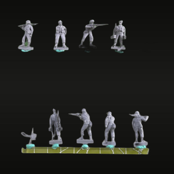 Modern Special Forces 9-Figure Set 1/72 Resin Kit
