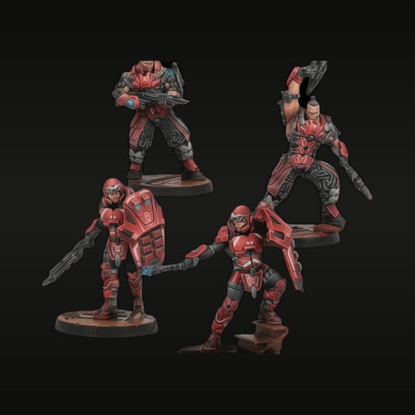 Nomad Corregidor Fireteam 28mm Resin Figure Kit