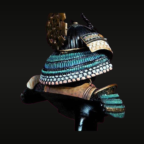 Aztec Warrior Mosaic Armor & Headdress Resin Bust Kit