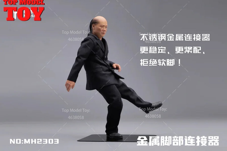 MH2303 1/6 Scale Metal Connector Foot Connector Body Accessory for 12'' Male / Female Soldier Action Figure Dolls