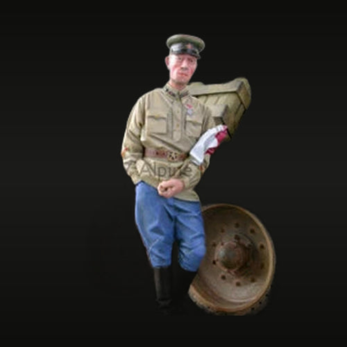 WWII Soviet Tank Commander Early War 1/35 Resin Figure