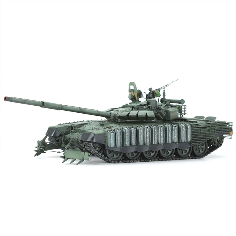 MENG Assembled Tank Scale Model Kit TS-053S Russian T-72B3M Main Battle Tank with KMT-8 Minesweeper System Limited Edition 1/35