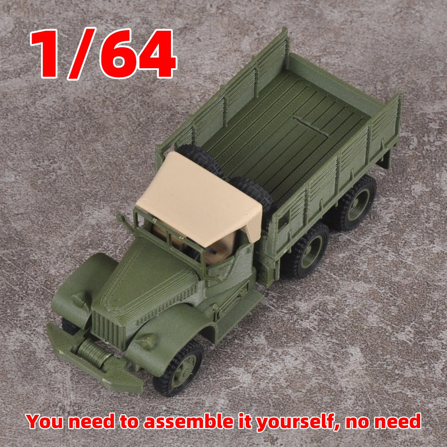 Soviet Zil-157 Military Cargo Truck 1:35 Resin Vehicle Kit - resin model view 4