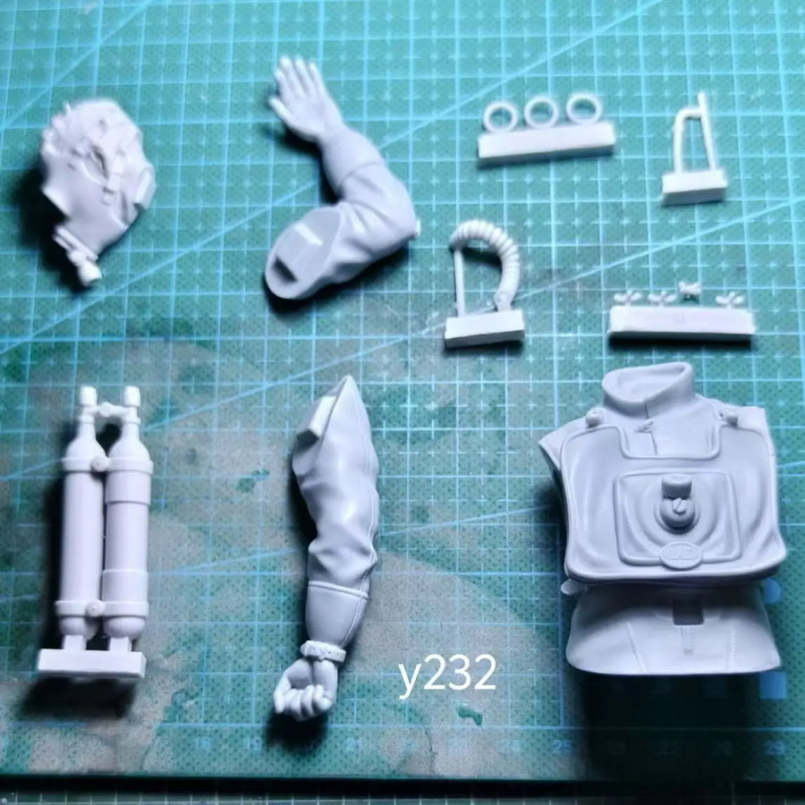 1/10 Resin Model Bust GK， Unassembled and Unpainted Kit