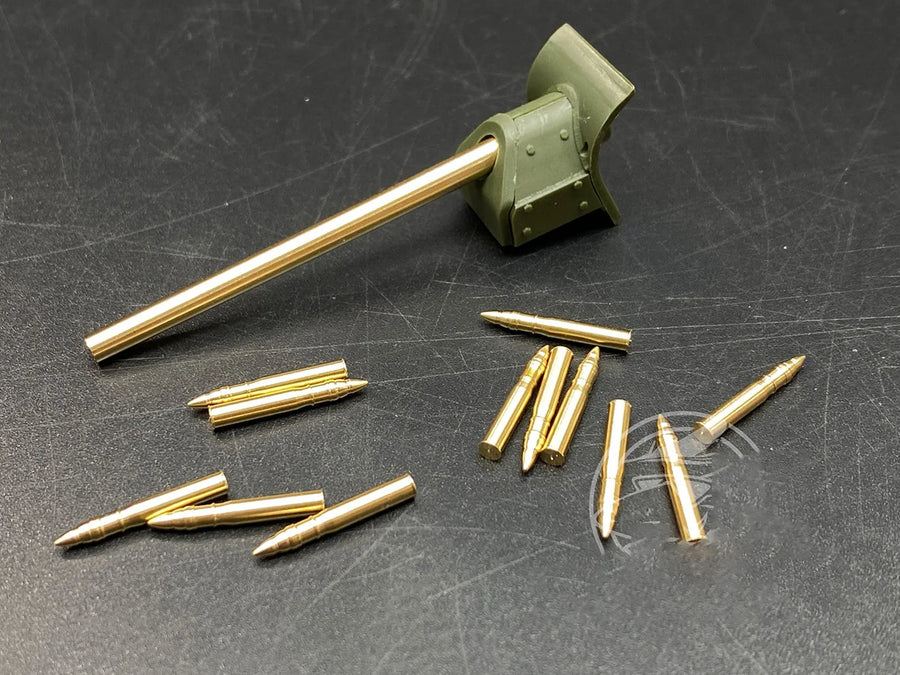 1/35 T34/76 Model Tank Metal Barrels and Models Shells for Tamiya 35059 CYT04 DIY Hobby Making Accessories Tools