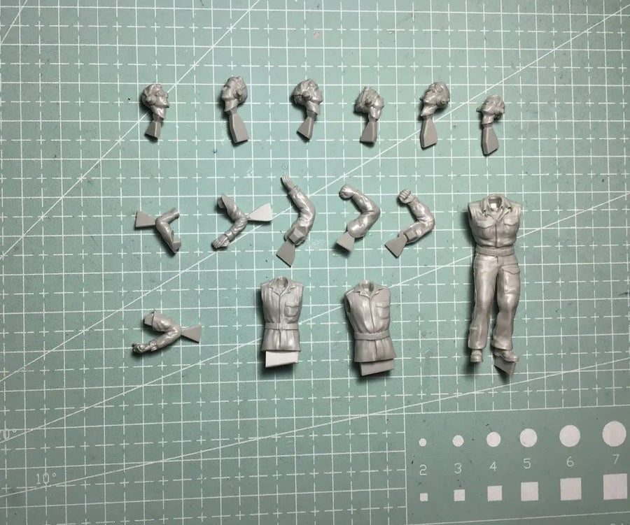 1/35 Resin Model Figure Gk，Unassembled and Unpainted Kit