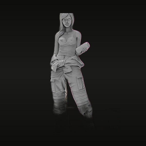 Aaliyah Action Girl 1/35 Scale Resin Figure Kit