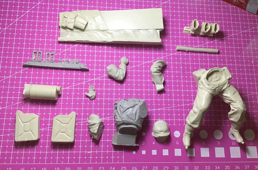 1/16 Resin Model Figure Gk，Unassembled and Unpainted Kit
