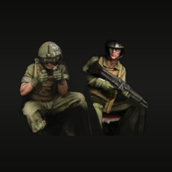 Vietnam War US Army Infantry Set 1/35 Resin Figures (Pre-Painted)