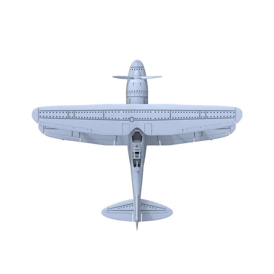 WWII Japanese Navy F1M2 Reconnaissance Floatplane 1/700 Resin Aircraft Kit - resin model view 4
